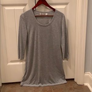 Sz small gray tunic